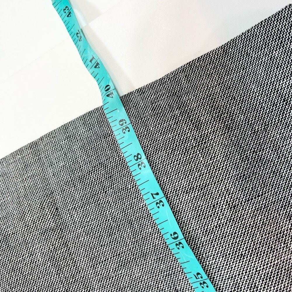 Calvin Klein Suit Womens 10 Black And White Linen Blend Double Breasted NWT - Picture 13 of 16